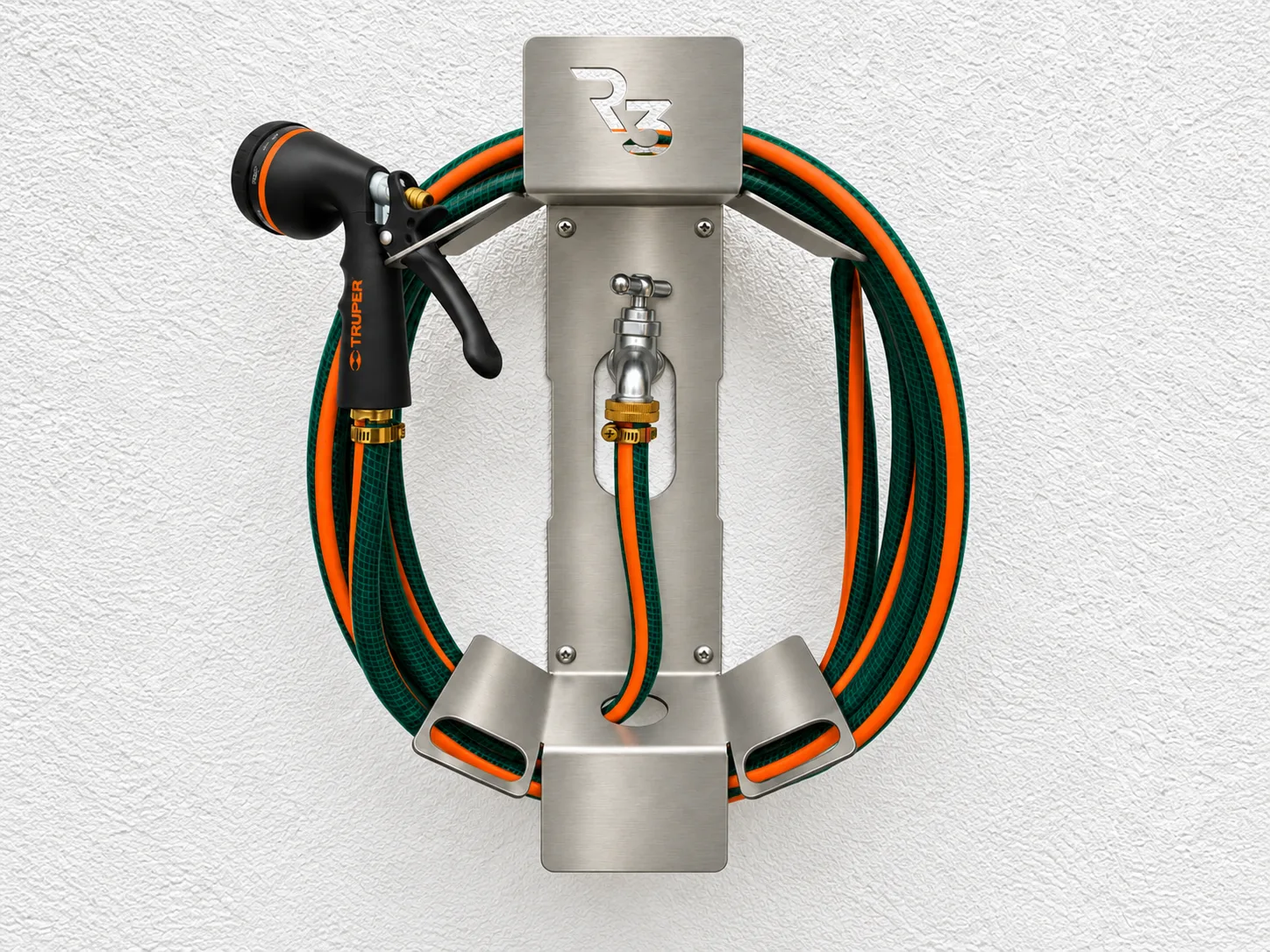 SOPORTE PARA MANGUERA en acero inoxidable 304